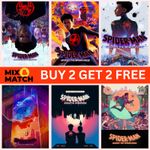 SPIDERMAN ACROSS THE SPIDER VERSE 2023 TEASER POSTER A5 A4 A3 A3+