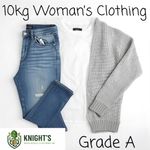 10kg Woman’s Clothes - Mixed Sizes  - Bulk Job Lot Bundle  Mixed Brands  Grade A
