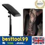Iron Tattoo Arm Leg Rest Full Armrest Tattoo Stand Adjustable Height Heavy Duty