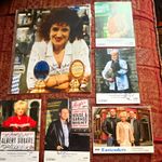 BBC EastEnders BBC Signed Cast Photo Cards incl Barbara Windsor, Leslie Grantham