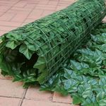 30M Artificial Hedge Roll Fake Ivy Leaf Garden Privacy Fence Screen Wall Cover
