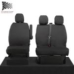 Renault Trafic Standard Van Tailored Front Seat Covers (2014 Onwards) 296