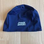 Zoggs Deluxe Nylon/Spandex Fabric Swim Cap Navy NEW