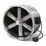 Powerful Commercial Axial Metal Canopy Extractor Exhaust Duct Fan 12" 16" 18 20"
