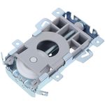 Silver Reusable Sliding Door Rollers Replacement for Wardrobe and Glass Doors