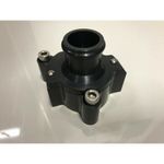 Spoox Ford Zetec Black&Silver & Mk1 Focus RS Billet Thermostatic Housing (BLACK)
