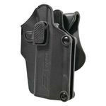 Amomax Airsoft Per-Fit Universal Holster Black Fits Over 80 Pistols R/H