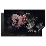 Induction Hob Cover Electric Worktop Protector Kitchen Heat Resistant - Bouquet