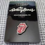 The Rolling Stones Iconic Official Pin Badge in original packaging unopened.