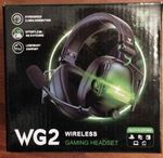 Weseary WG2 Wireless Gaming Headset for PS5/PS4/PC/Switch 2.4GHz/Bluetooth NEW