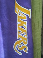 LOS ANGELES LAKERS SWEATPANTS 90’s DEADSTOCK MADE IN ITALY VINTAGE PURPLE YELLOW