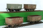 BR/BSCO Weathered 16T Slope-Sided Steel Tipplers), Bachmann 37-400/401(/401/401A