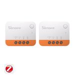 2Pack SONOFF Zigbee Smart Switch No Neutral Relay Alexa Home Assistant Control