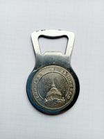 Vintage USSR Leningrad Kirov Plant Souvenir Metal Bottle Opener Soviet