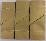 96 Gold Christmas Cracker/Party Crown Hats Quality 50gsm printed paper