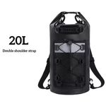 20L Swimming PVC Pack Dry Bag Backpack for Women Men Waterproof Shoulder Kayak