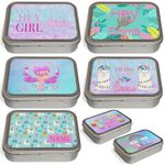 Personalised Tobacco Tin Ladies 2oz Pretty Baccy Pill Storage Cigarette Birthday