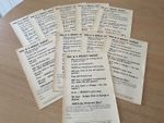 1948 OSWALD  MOSLEY EX BLACKSHIRTS POST WAR UNION MOVEMENT POLITICAL HANDBILL.