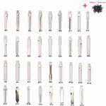 175Pcs Blank Metal Uncut Car Remote Key Blade for KEYDIY KD900/KD-X2 KD KEYDIY V