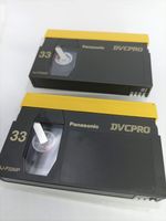 2x Panasonic DVCPRO AJ-P33MP Digital Video Camcorder Cassettes NEW