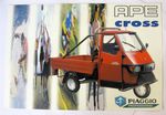 PIAGGIO APE Cross Commercial Sales Brochure
