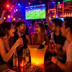 Champagne Wine Drinks Cooler 5L LED Colour Changing Ice Bucket