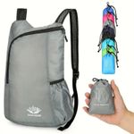 Outdoor Hiking Bag 20L Lightweight Portable Backpack Foldable Waterproof Folding