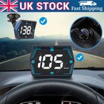 Car Digital GPS Speedo Speed MPH KMH HUD Head Up Display Speedometer Universal