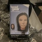Head gear professional essentials, training head, man without a beard 