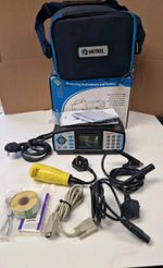 Metrel AlphaPat PAT M12142 Full Testing Kit Complete Vgc #M