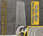 Large Circle Jig for DeWalt DCW600 DCW604 D26200 Cordless Plunge Router Base Pla