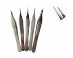 Pack of 5 Serrated Tip Tweezers (New Old Stock, NOT PERFECT). S7903