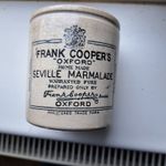 Antique  Frank Cooper's Oxford Pot/Jar Seville Marmalade