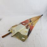 Golf Art Printed Umbrella Parasol A.I. Keller Mixed Foursome Painting