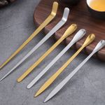 Stainless Steel Tea Sticks Japanese Leaf Tea Scoops Matcha Spoon  Kitchen Tool