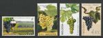 Moldova Grape Lot All 4 issues 2006, 2009, 2010, 2013 4 MNH stamps