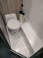 Fibreglass Wheel Arch Shower Tray Volkswagen Crafter  Camper Van Conversion