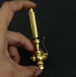 Brass Bell Whistle for Live Steam Model with Adjustable Tone and Crisp Sound