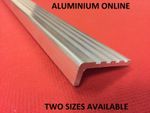 ALUMINIUM ANGLE EDGE TRIM THRESHOLD TRIM sizes from 250mm to 2400mm