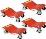4-Pack Car Dollies,6000lbs Car Wheel Dolly for Garage Moving Car,Vehicle Dolly