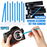 10x Sensor Cleaning Kit Cleaner Swab Ultra for Digital Camera CCD Or CMOS Sensor