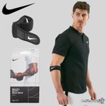 NIKE PRO ELBOW SUPPORT BAND STRAP DRI FIT TENNIS GYM SPORTS SUPPORT INJURY BLACK