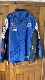 Tyco Suzuki TAS Racing Jacket XL GSX-R Castrol BSB Paddock Team 49” Chest