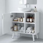Under Sink Cabinet Bathroom Basin Unit Cupboard Storage Furniture & Xjmgggdmwvcd