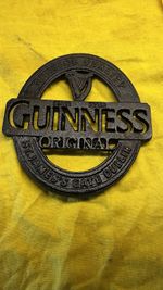 Guinness Cast Iron Trivet Hot Pan Stand Collectible Breweriana