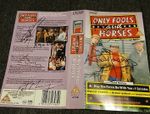 Only Fools And Horses Signed VHS Sleeve - Autograph David Jason - Nick Lyndhurst