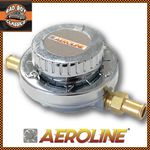 Aeroline Fuel Pressure Regulator Inline 1-5 Psi 8mm / 5/16" Fits CLASSIC FORD