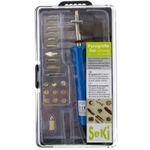 Fire Painting Soldering Iron Set, 25 Piece, Pyrography Set, Fire Painting Iron for Wood, 
