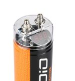 Bassface GT Audio GT-C2 16v 2 Farad Car Audio Power Capacitor, Digital Display