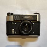 FED 5 Silver Vintage 35mm Rangefinder Camera with Industar-61 L/D Lens -untested
